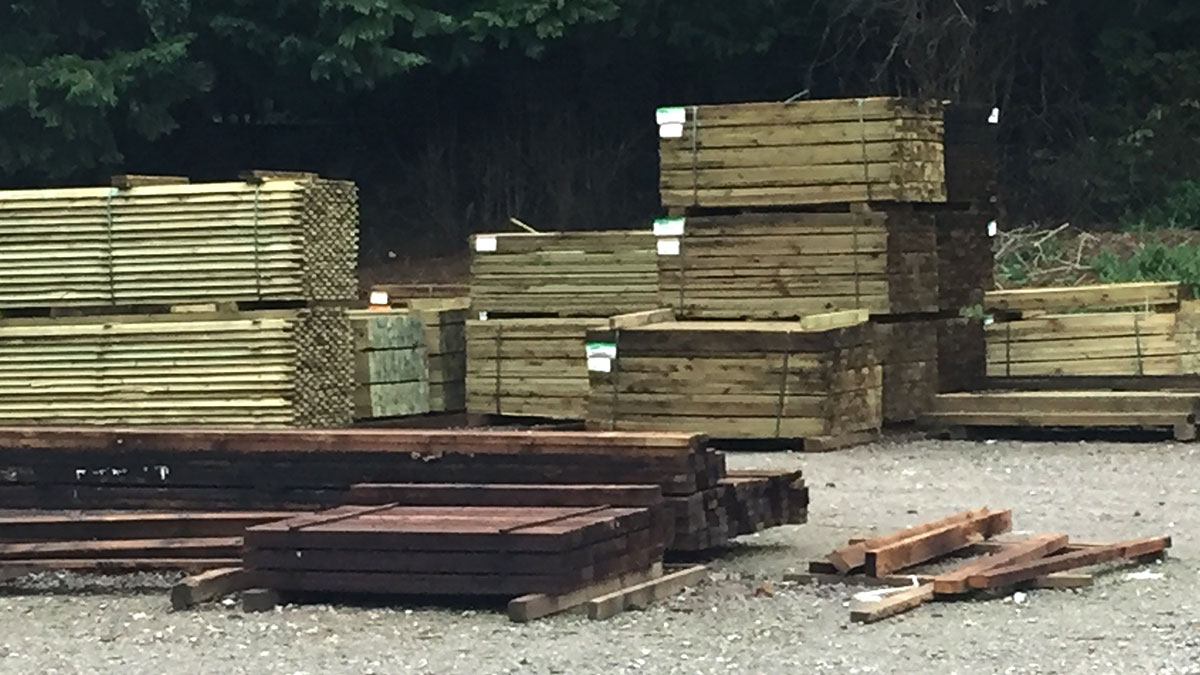 Fencing posts for sale at South Coast Fencing