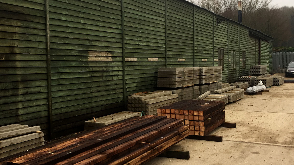 Fencing posts in timber and concrete for sale at South Coast Fencing