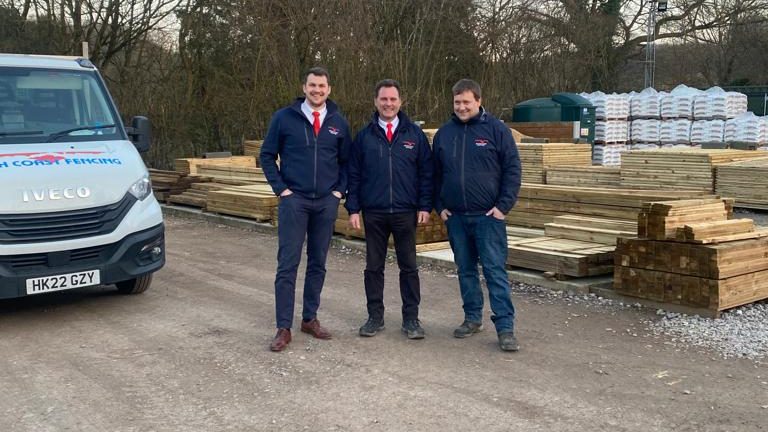 New Contracts Manager – Jake Messenger (pictured centre) New Contracts Manager - Jake Messenger (pictured centre)
