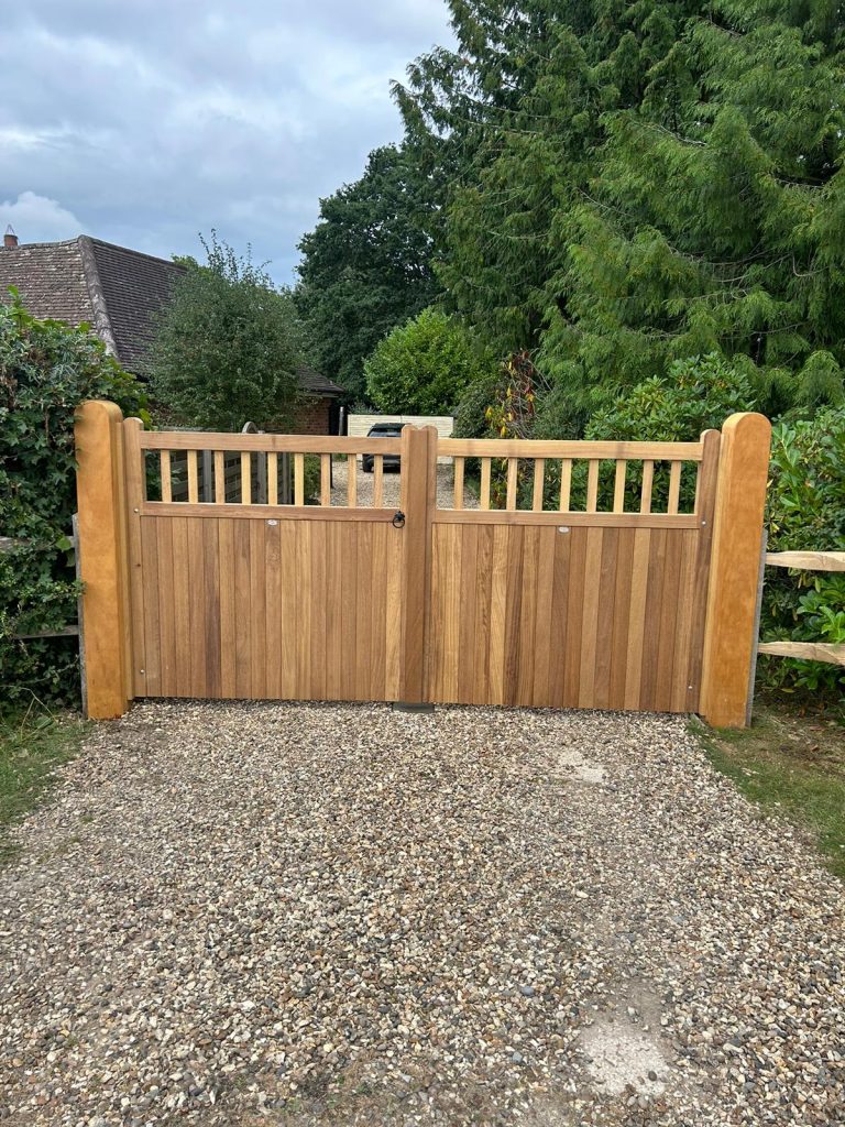 Hardwood gates discount